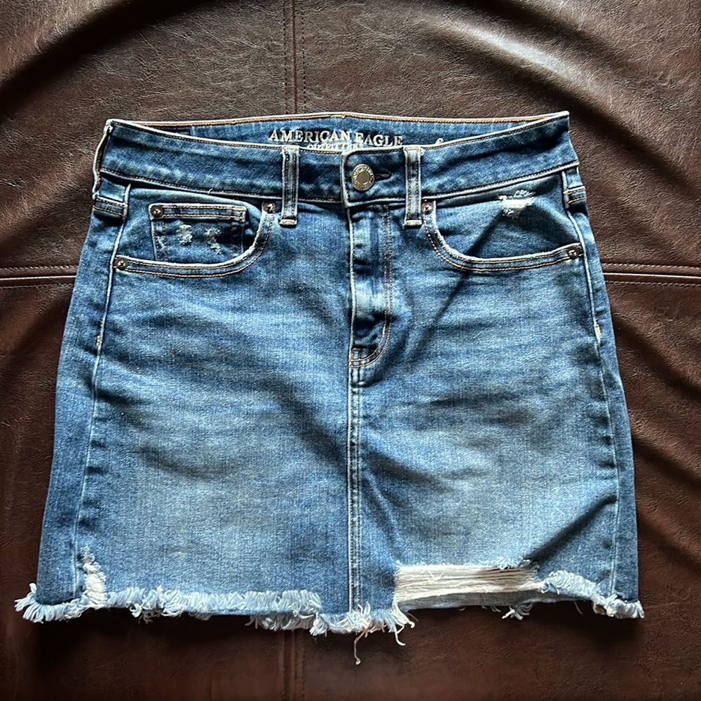 AE Jean Skirt
